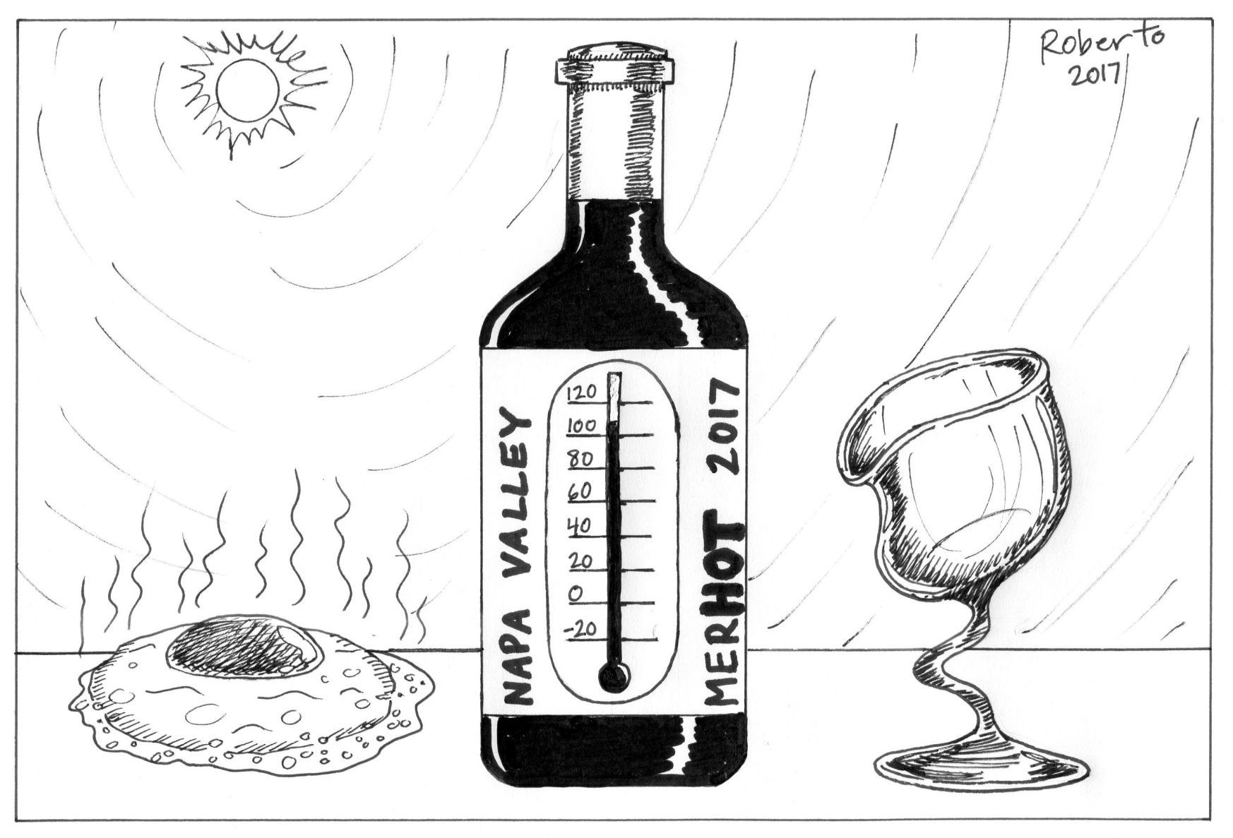 Roberto Tinoco editorial cartoon